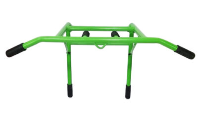 Barra para dominadas y fondos en color verde - Imagen 5