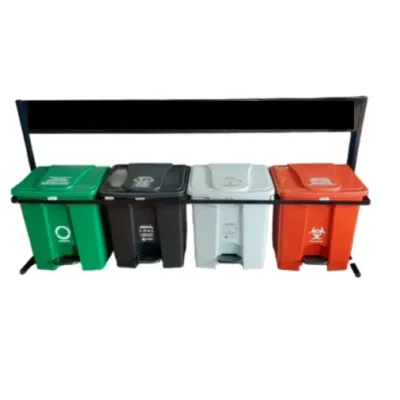 punto ecologico de 60 litros pedal