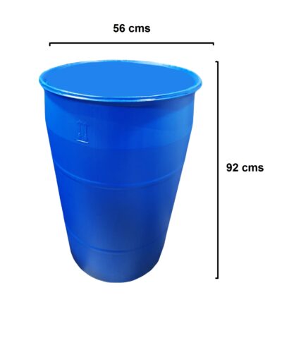 caneca de 55 galones Americana destapada sin tapa - Imagen 2