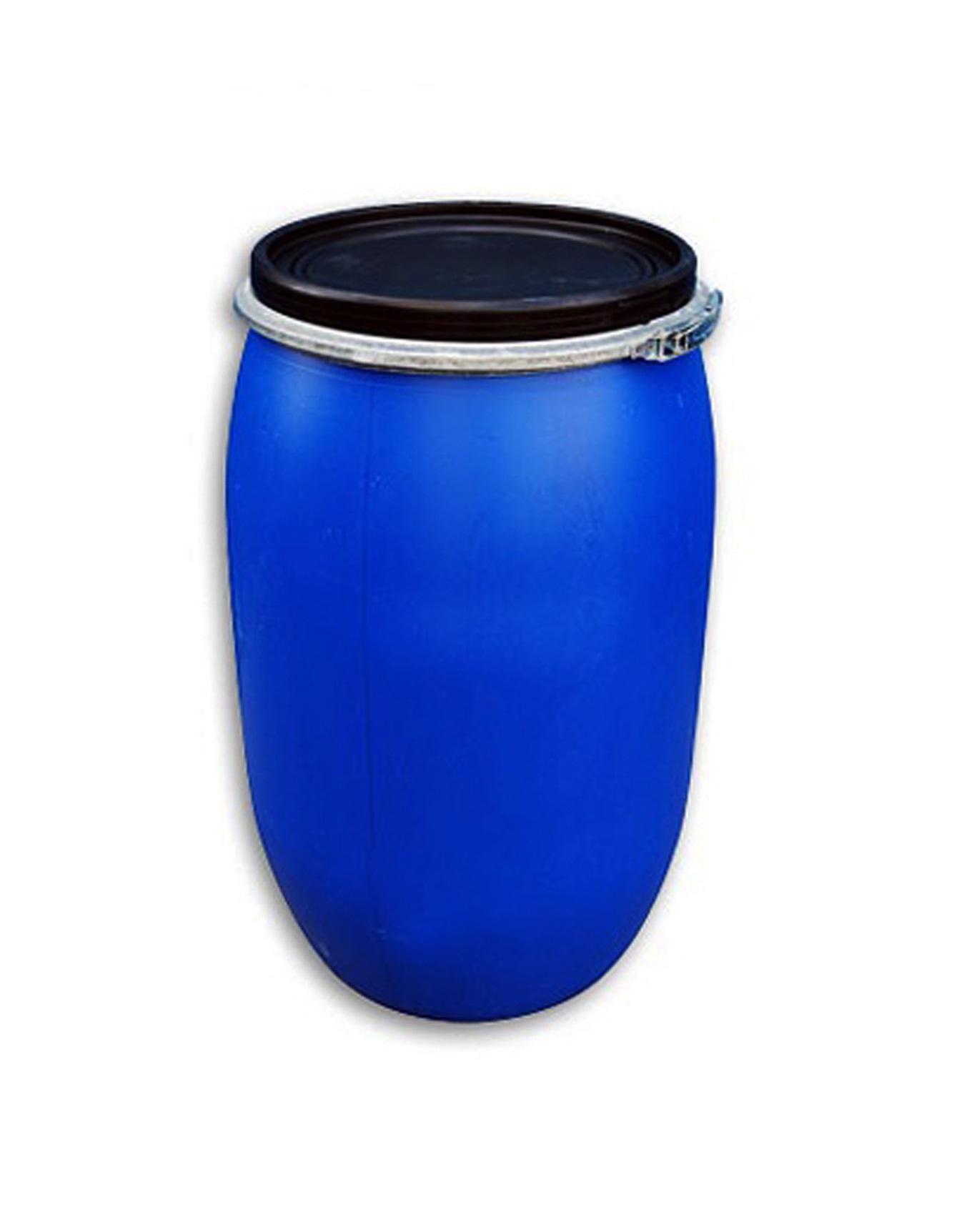 caneca-de-30-galones-guarapera-azul Canecas plásticas Industriales Usadas