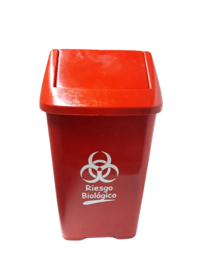 Punto ecológico de 21 litros tres puestos nueva norma caneca vaivén - Imagen 9