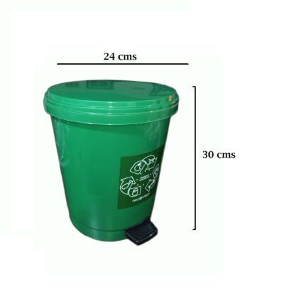 Papelera de 10 litros de pedal nueva norma - Imagen 5