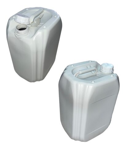 Garrafa plastica de 20 litros apilable, tapa pequeña - Imagen 3