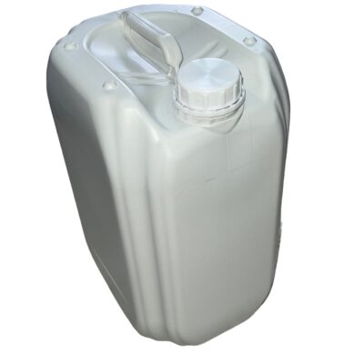 Garrafa plastica de 20 litros apilable, tapa pequeña