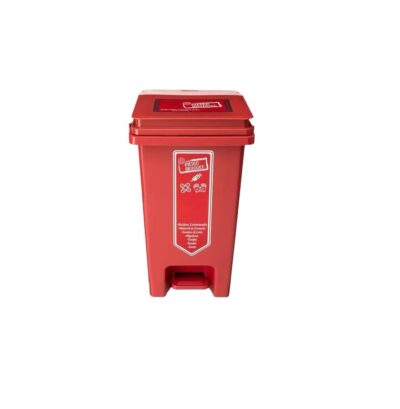 Papelera plástica pedal de 20 litros color reglamentario - Imagen 17