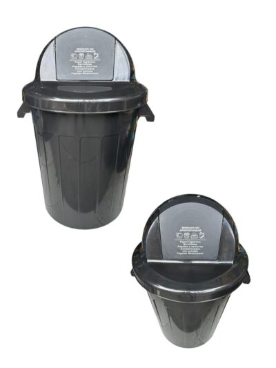 CANECA COLPLAST DE 120 LITROS TAPA CÚPULA VAIVEN - Imagen 8