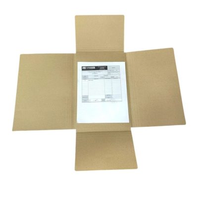 carpeta de cuatro aletas en Yute de 330 gramos