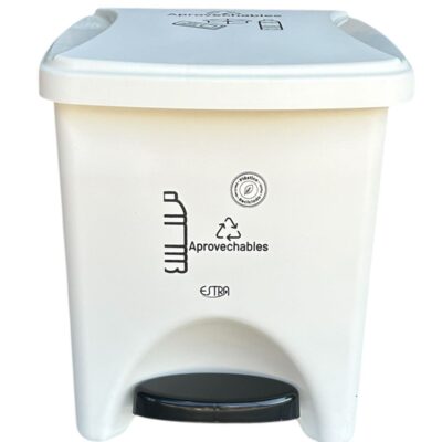 PAPELERA ESTRA DE 20 LITROS  PEDAL