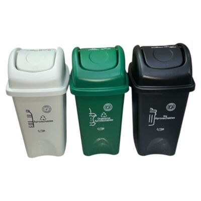 Papelera de 10 litros de pedal nueva norma