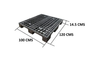 Estiba Plastica Er 100s 4e V1 120cm X 100cm X 14.5cm - Imagen 3