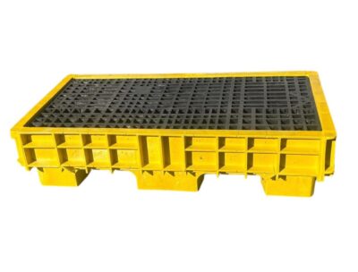Estiba Plastica ANTIDERRAME DE 90 LITROS 129cm X 69cm X 31cm - Imagen 4