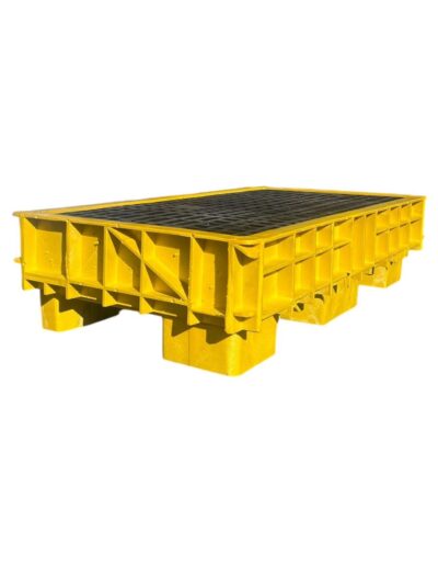 Estiba Plastica ANTIDERRAME DE 90 LITROS 129cm X 69cm X 31cm - Imagen 2