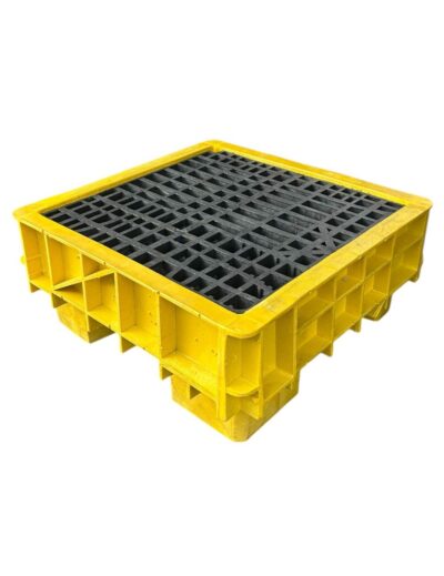 Estiba Plastica ANTIDERRAME DE 45 LITROS 69cm X 69cm X 31cm - Imagen 3