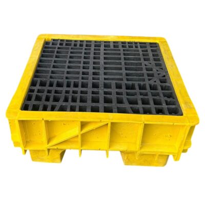 Estiba Plastica ANTIDERRAME DE 45 LITROS 69cm X 69cm X 31cm