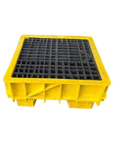 Estiba Plastica ANTIDERRAME DE 45 LITROS 69cm X 69cm X 31cm