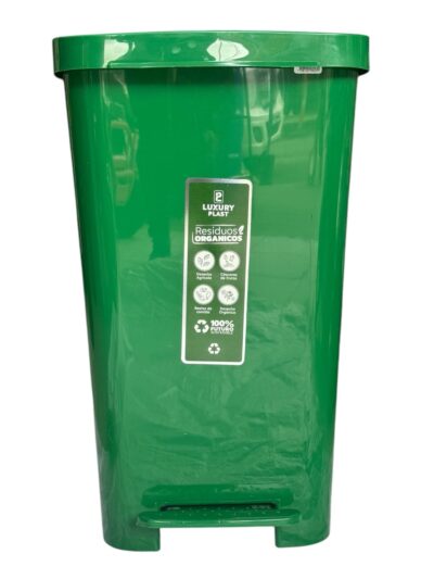 PAPELERA RECTANGULAR  DE 45 LITROS  PEDAL - Imagen 10